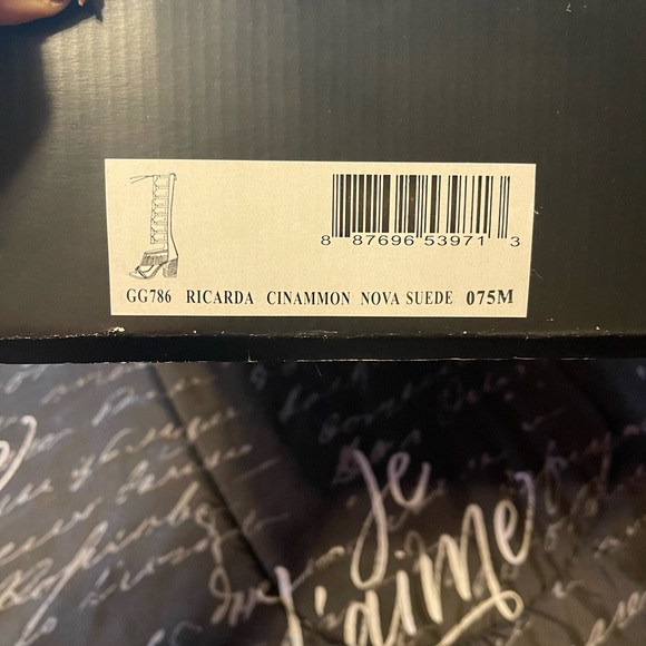 NWT Knee High Opened-Toed Gladiator Heeled Laced-Up Sandals - Picture 8 of 15